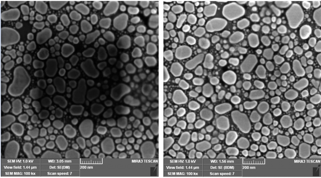 До и после использования деконтаминатора