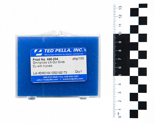 Медные полусетки Omniprobe с 4-мя выступами для закрепления ламелей 100 шт./уп.