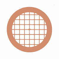 Медные сетки, 75 mesh, 100 шт./уп.