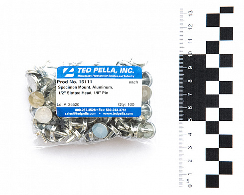 Алюминиевые (стандартные) столики, диаметром 12,7 мм. 100шт/упак