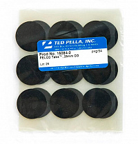 Двухсторонние электропроводящие углеродные диски диаметром 25 мм, 54 шт./уп.