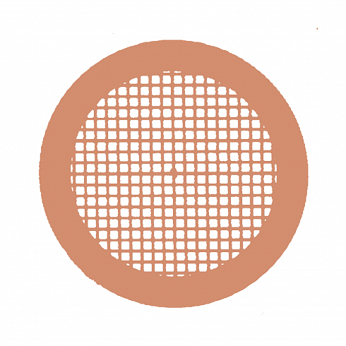 Медные сетки, 200 mesh, 100 шт./уп.